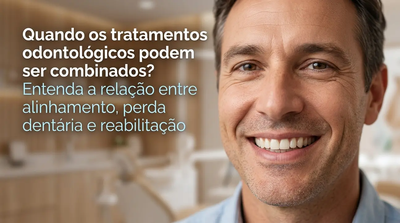 Pessoa sorrindo naturalmente com um sorriso saudável, resultado de tratamentos odontológicos combinados e planejamento na Pommerdent em Santa Maria de Jetibá.